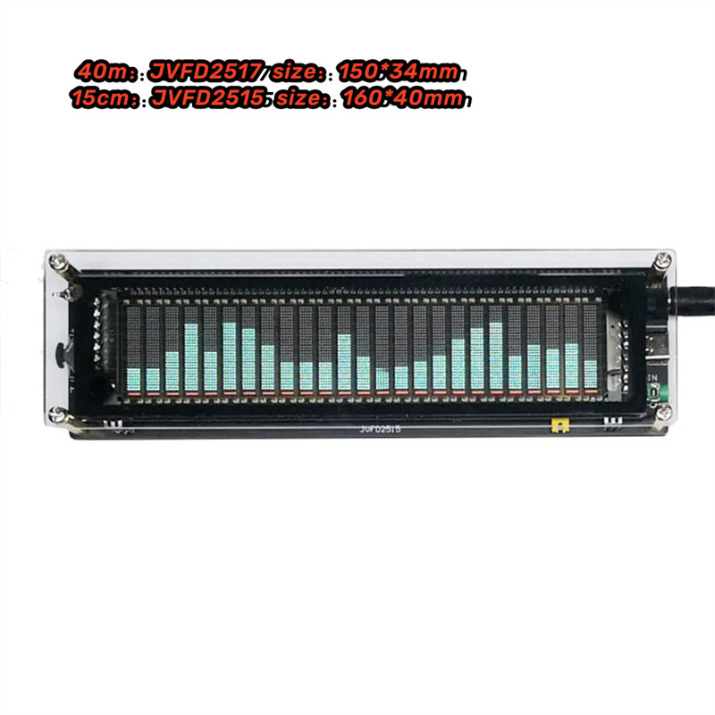 ♥AK2515/2517 Audio Spectrum Analyzer VFD Sound Level Meter VU Meter ...