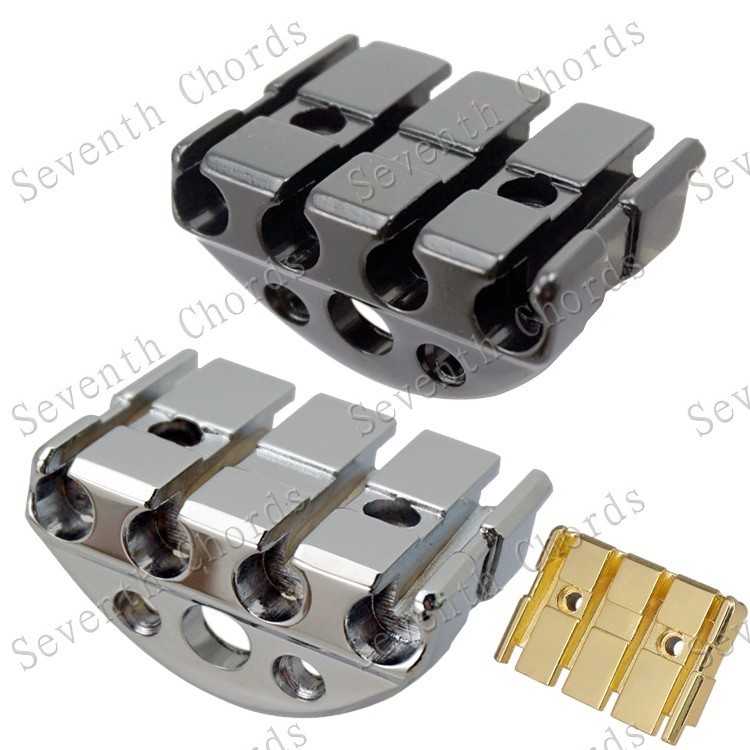 ┱A Set Hang Strings Suspension Type Bass Guitar Locking Nut For ...