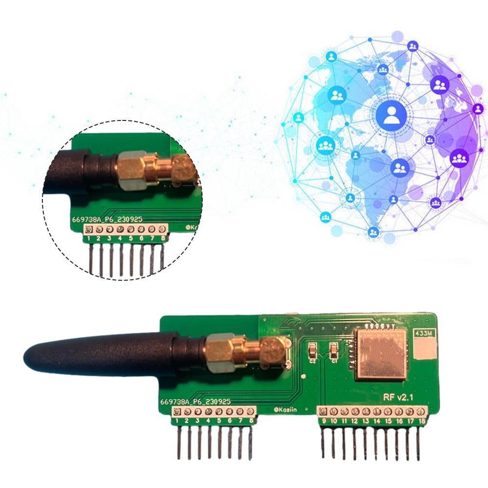☄Suitable For Flipper Zero CC1101 Module SubGhz Module 2.0 433MHz ...
