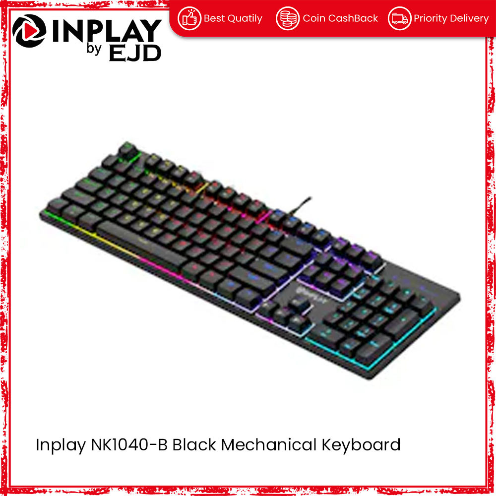 Inplay NK1040-B Mechanical Keyboard | Inplay by EJD | Shopee Philippines