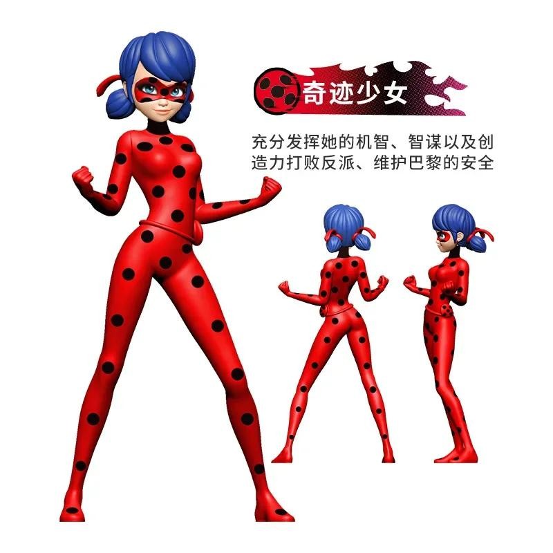 Miraculous Ladybug Cat Noir Blind Box Anime Dolls Queen Bee Rena Rouge ...