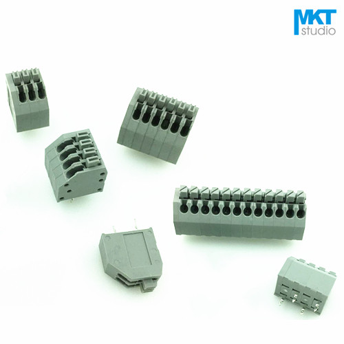 ️100Pcs 8P B-Type 3.50mm Pitch Spring Clamp PCB Screwless Terminal ...