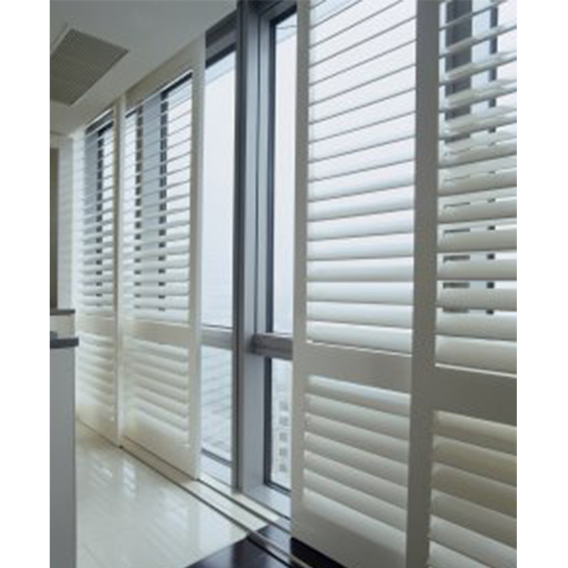 ️indoor 100% Basswood Sliding Shutters For Windows And Doors With Frame 