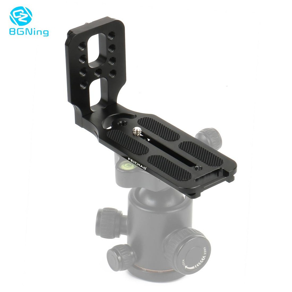 BGNing Quick Release L Plate L132C Vertical Bracket Grip for Manfrotto