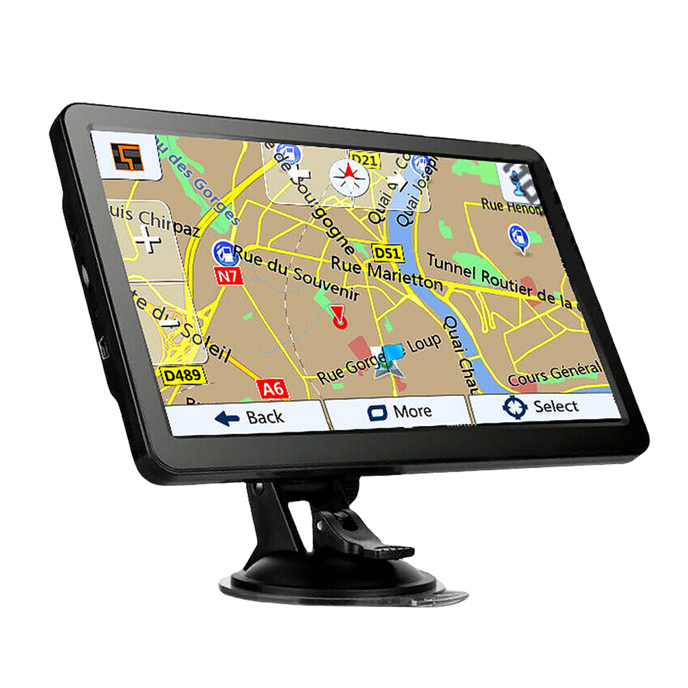 Mosiee 7 Inch Hd Touch Screen Car & Truck Gps Navigator Maps European