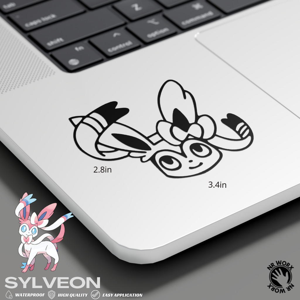 Sylveon Pokemon Eeveelution Vinyl Decal Anime Sticker | Shopee Philippines