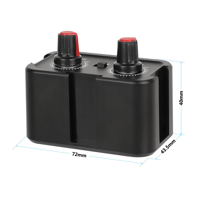 ☄CAMVATE Microphone Audio Mixer Adapter With 3.5mm Jack Dual Channel ...
