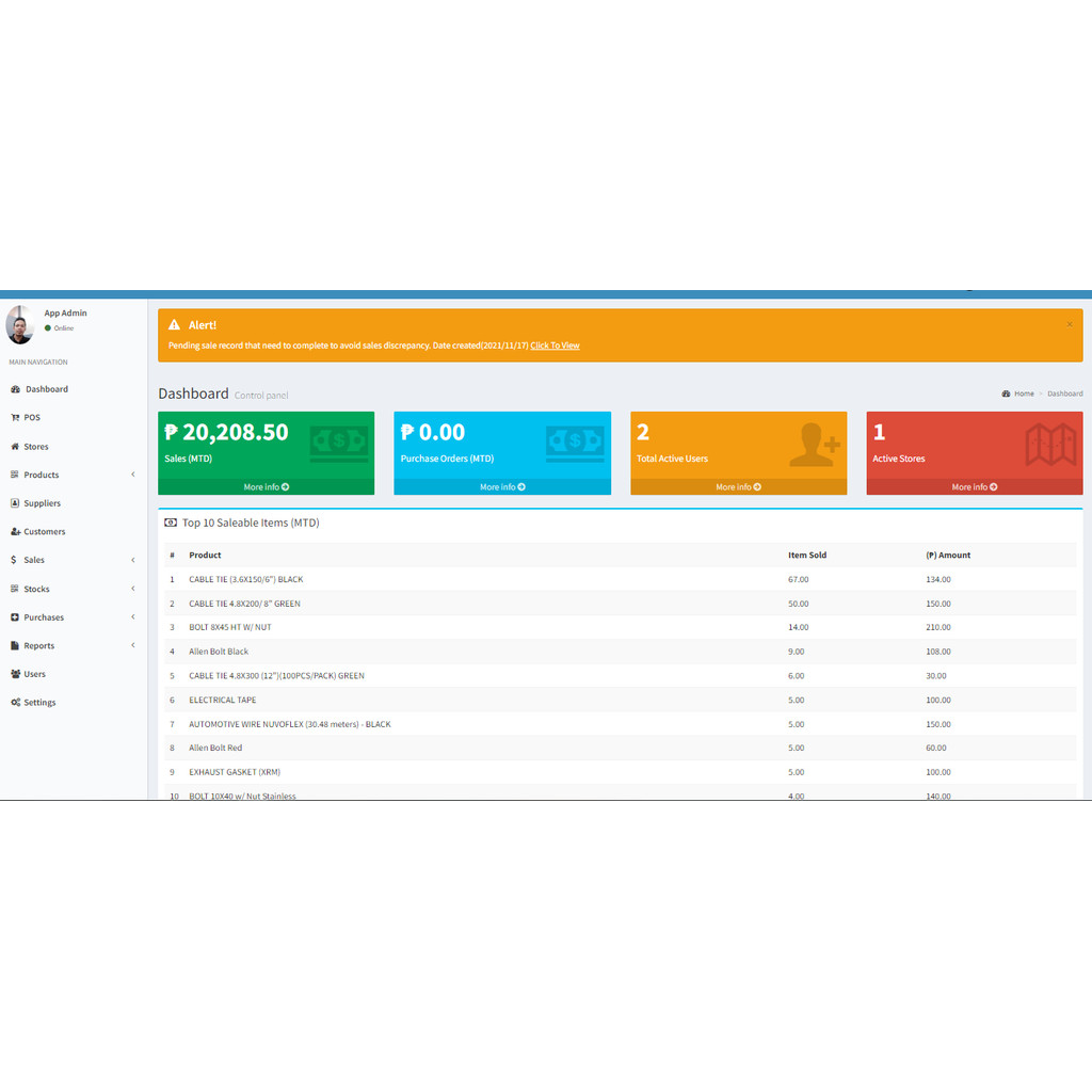 Cloud pos point of sale inventory system software as a service