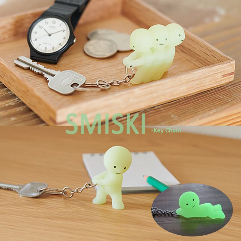 Blind Box Sonny Angel SMISKI Key Chain Noctilucent Cute Doll Surprise ...