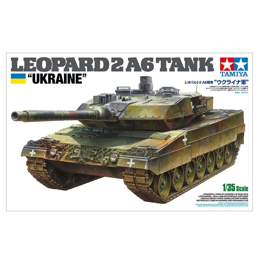 Tamiya 25207 1/35 Scale LEOPARD 2A6 TANK MODEL KIT | Shopee Philippines