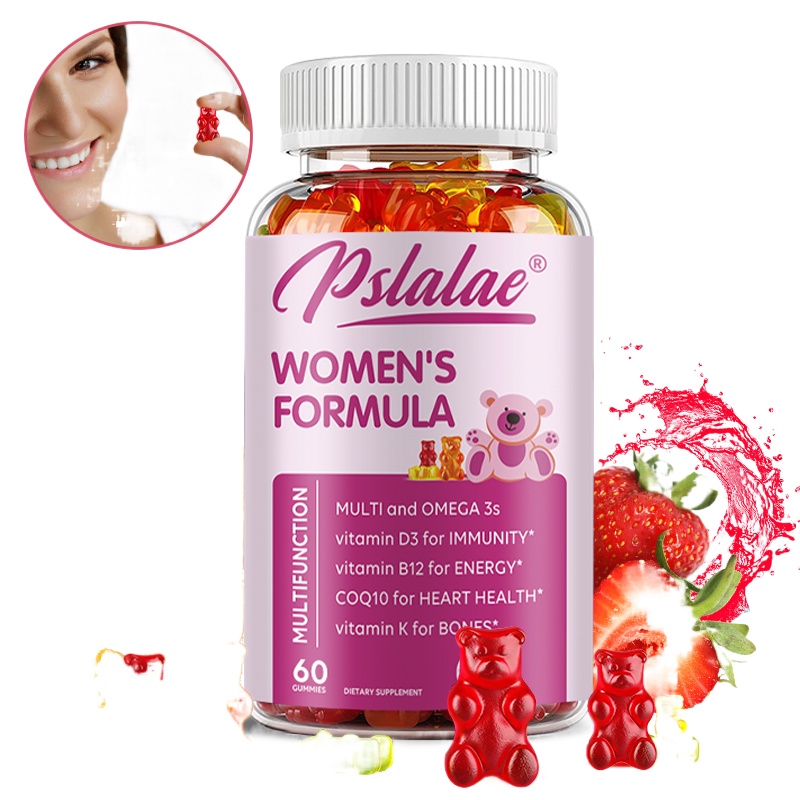 2023 Gummies for Women Enriched with Omega 3 DHA/EPA Fish Oil, CoQ10