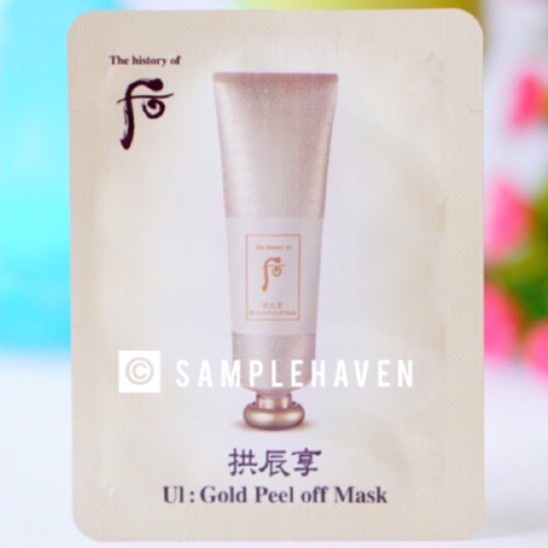 ┅Whitening Gold peel off mask (The History of Whoo) Shopee Philippines
