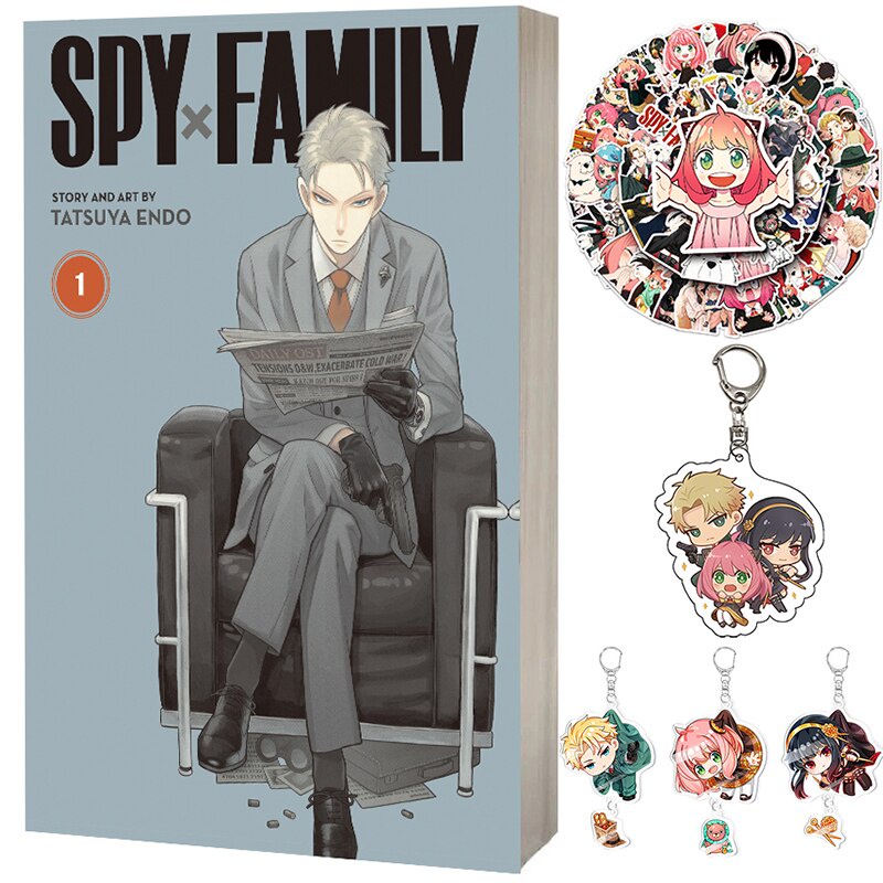 manga books 1 spy x family book set english books for kids anya spy x