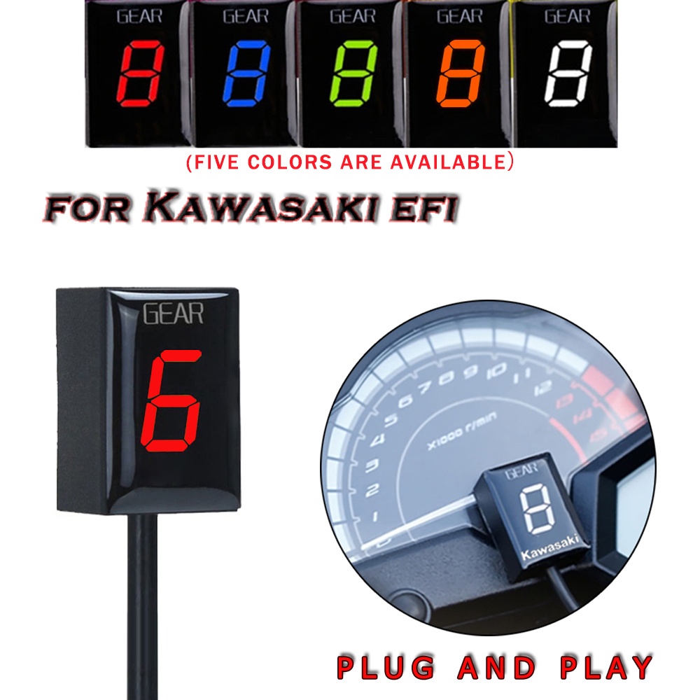 Motorcycle Speed Display Meter Gear Indicator For Kawasaki ER6N Z1000SX
