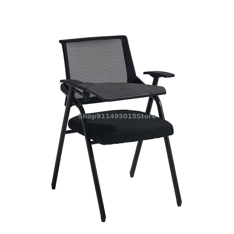 Training Chair With Table Board Conference Room Folding Chair Writing ...