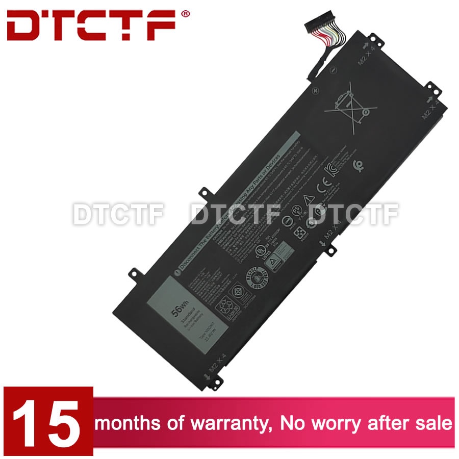 DTCTF 11.4V 56Wh 4900mAh Model V0GMT Battery For Dell precision 5540