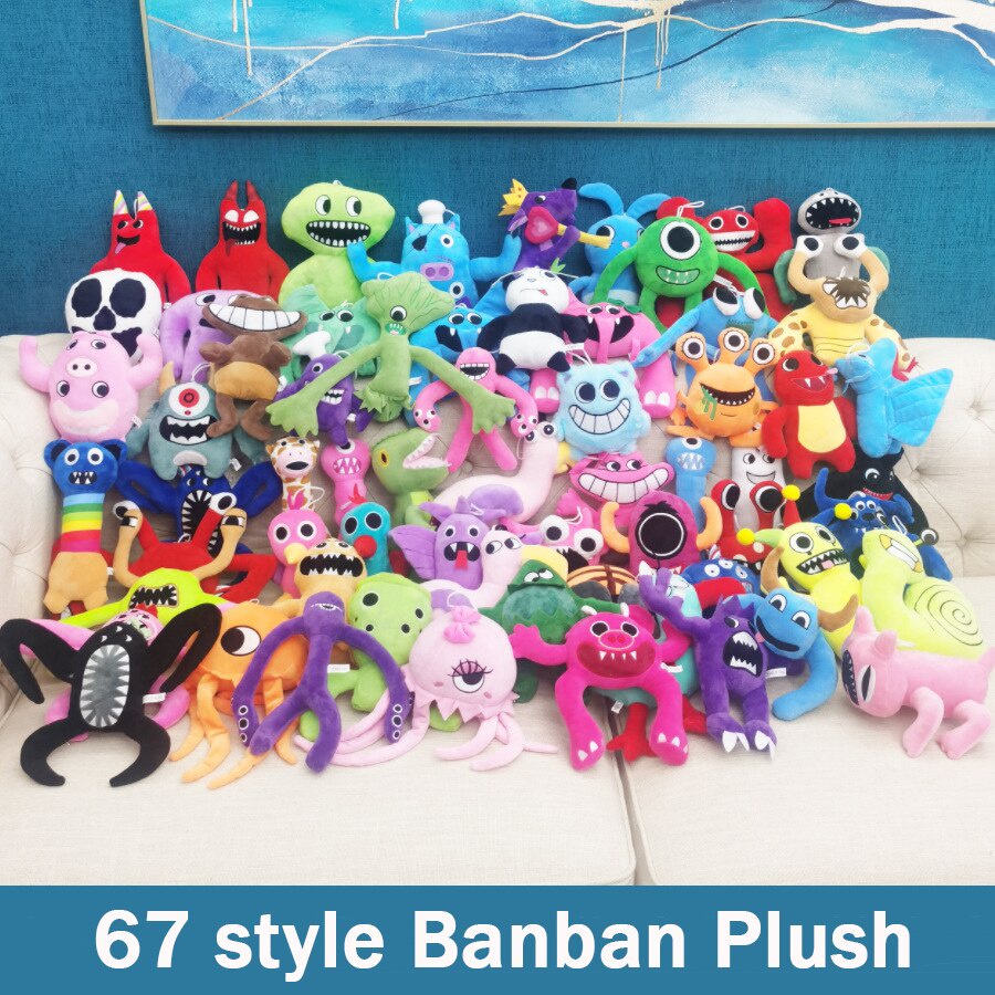 2023 New Garten Of Banban Plush Game Garden Of Banban Doll Nabnab ...