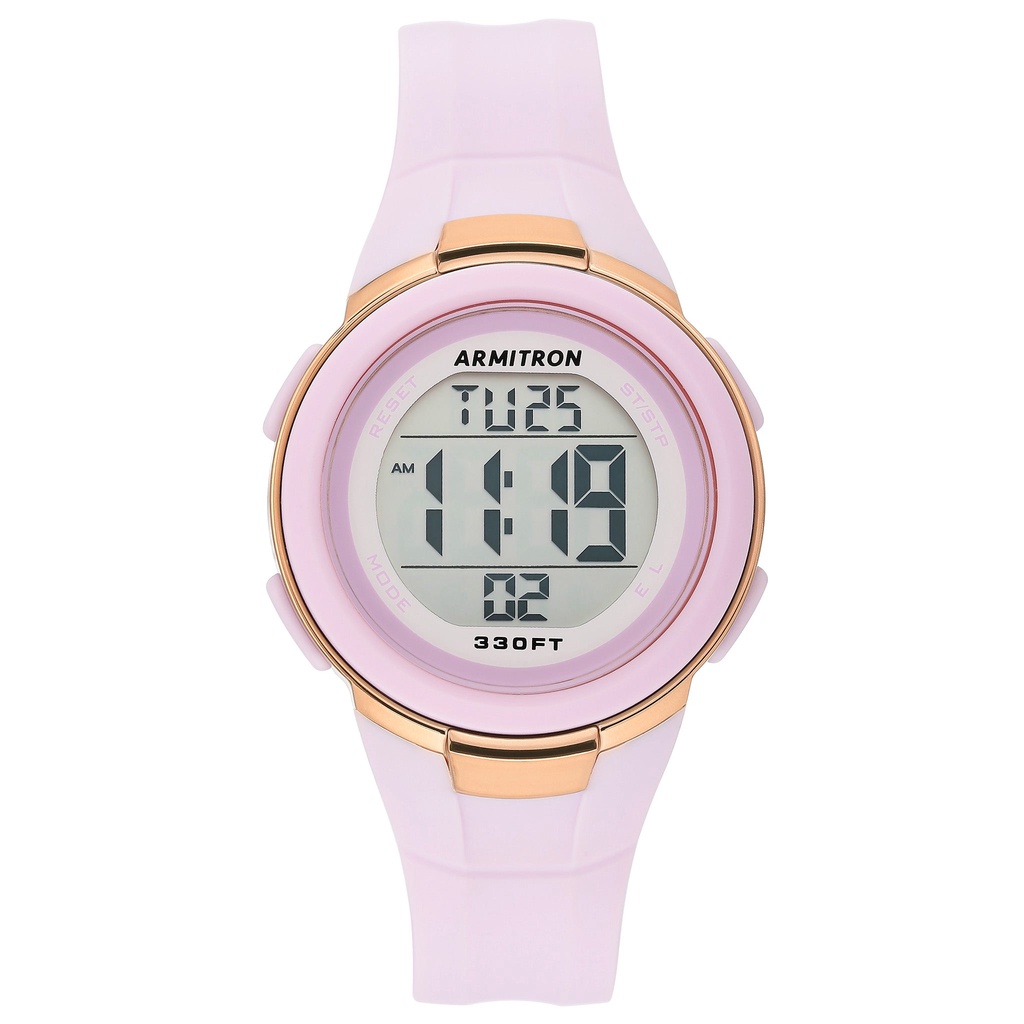 Montre Digitale Femme Armitron Sport 45/7070MAG - Rose Clair - Neuve Avec étiquettes
