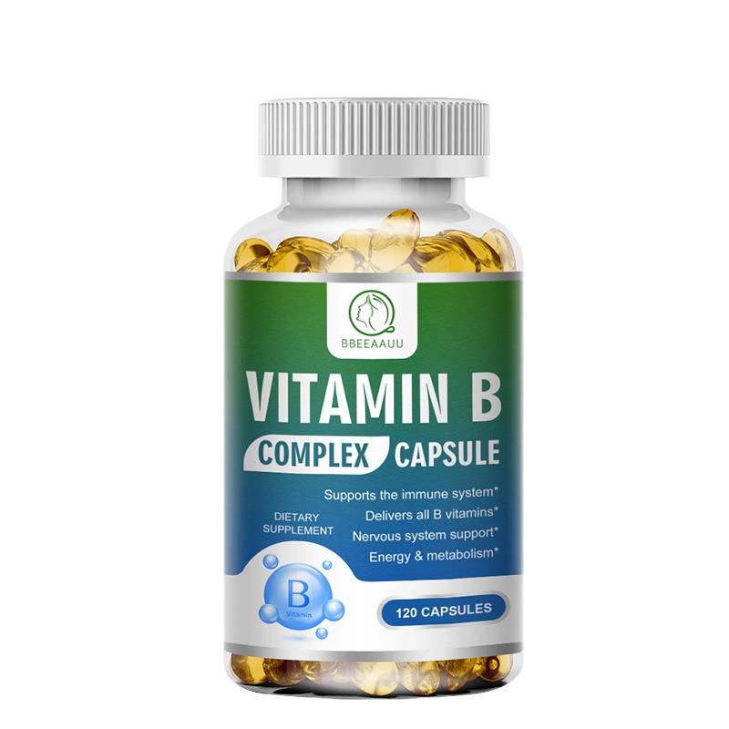 Stomach medicine ₪Super Strong Vitamin B Capsule Complex Vitamin B1,B2