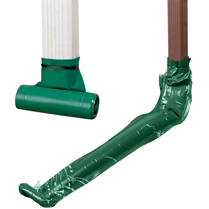 Rain Gutter Downspout Extension Flexible Telescopic Extension Pipe