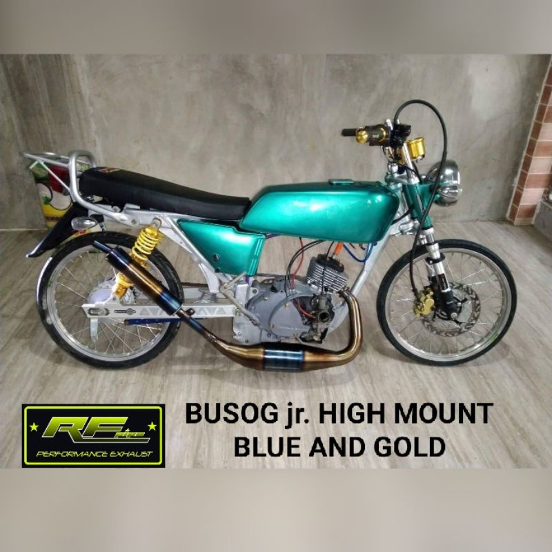 BUSOG jr. HIGH MOUNT BLUE GOLD CUTS | Shopee Philippines