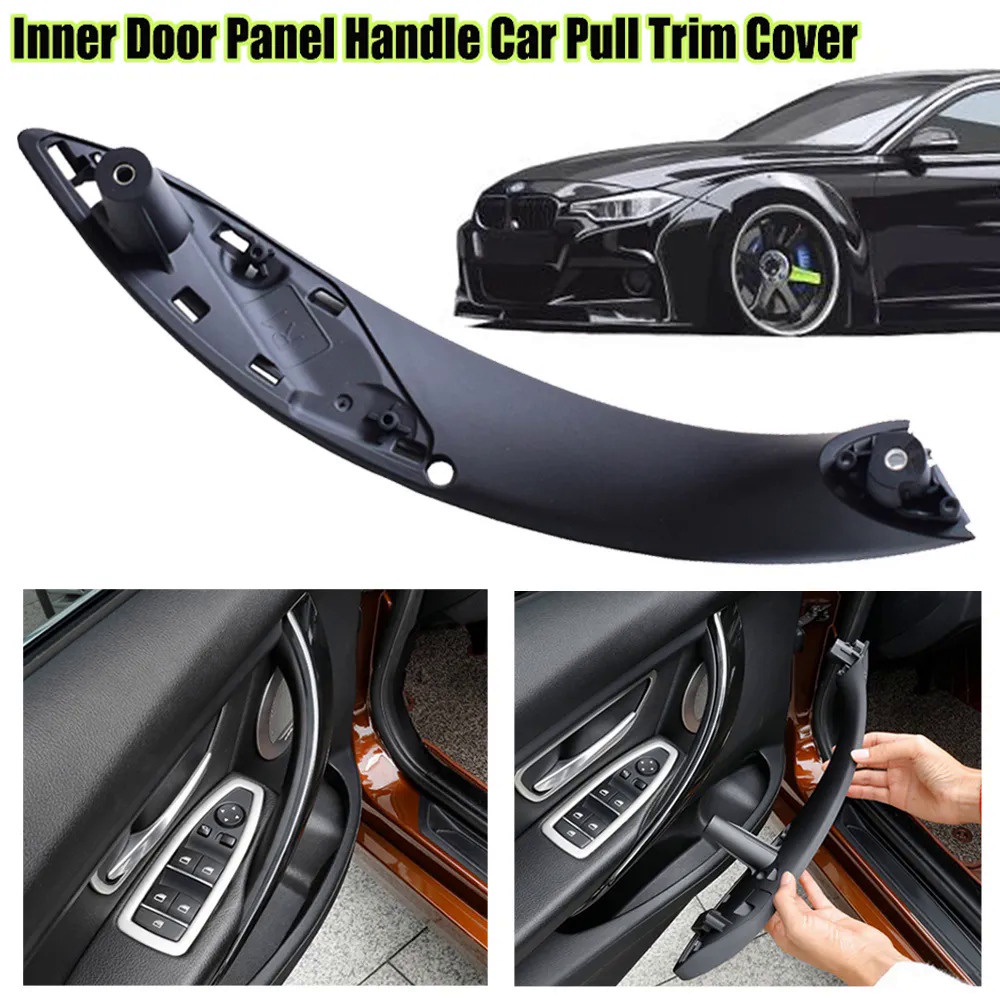 F30 Beige Look/Black Front/Rear Car Inner Door Handle Door Trim Pull