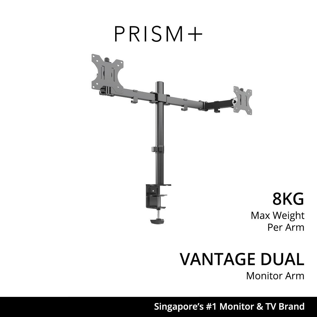 PRISM+ Vantage Dual Monitor VESA Monitor Arm Shopee Philippines