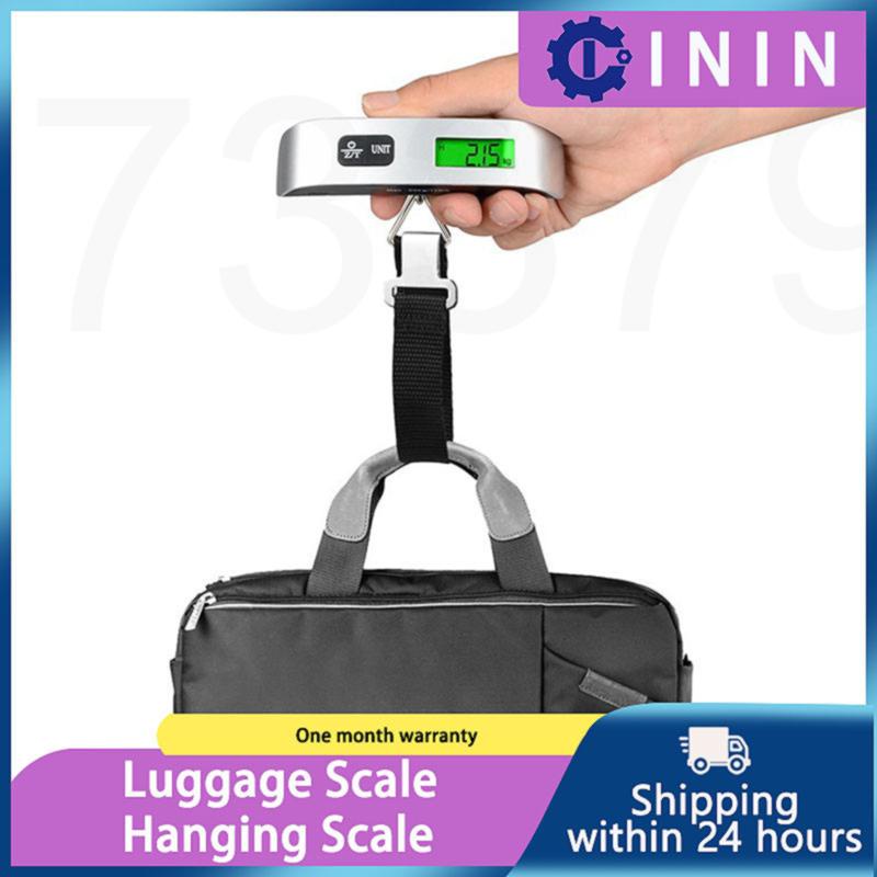 S234 ININ 50 kg/ 110lb Portable Electronic Digital Luggage Scale Travel