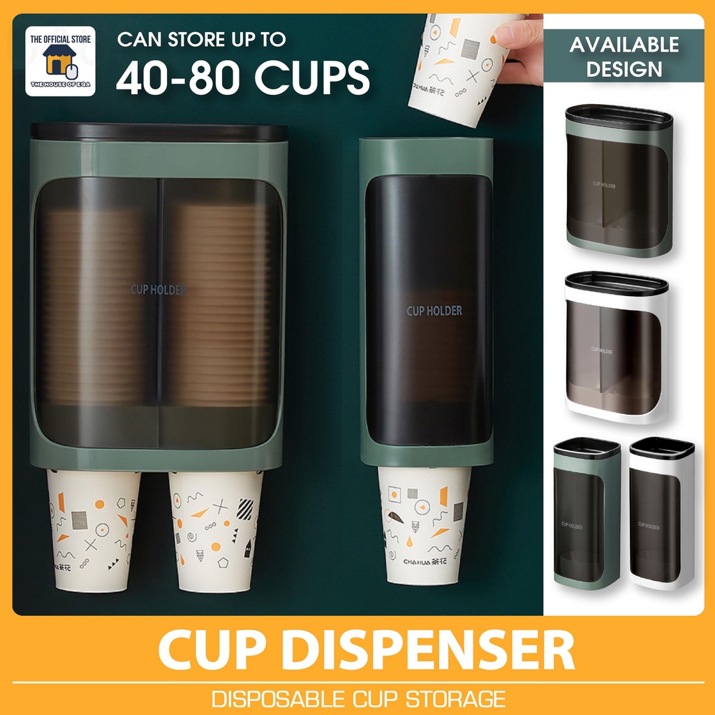 S736 House of EQA Disposable Cup Holder Automatic Cup Distributor
