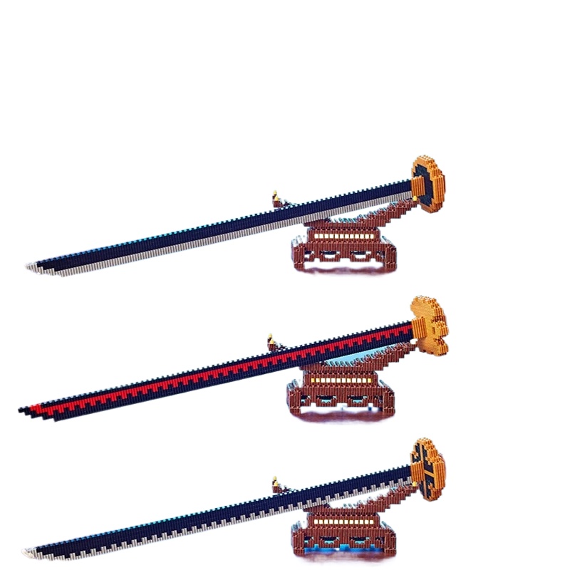 COD dagger Samurai Sword Building Blocks Ninja Blade Katana Japanese