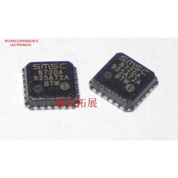 Mxy 5PCS LAN8720A-CP-TR LAN8720AI-CP-TR QFN LAN8710A LAN8720A QFN-24 ...