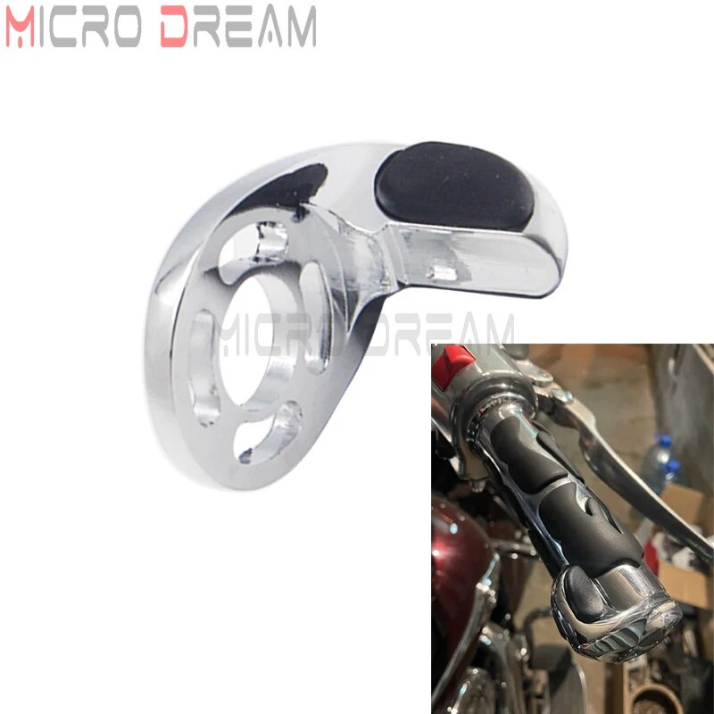 ⓥRubber Motorcycle Throttle Assist Cruise Throttles Control Grips Wrist