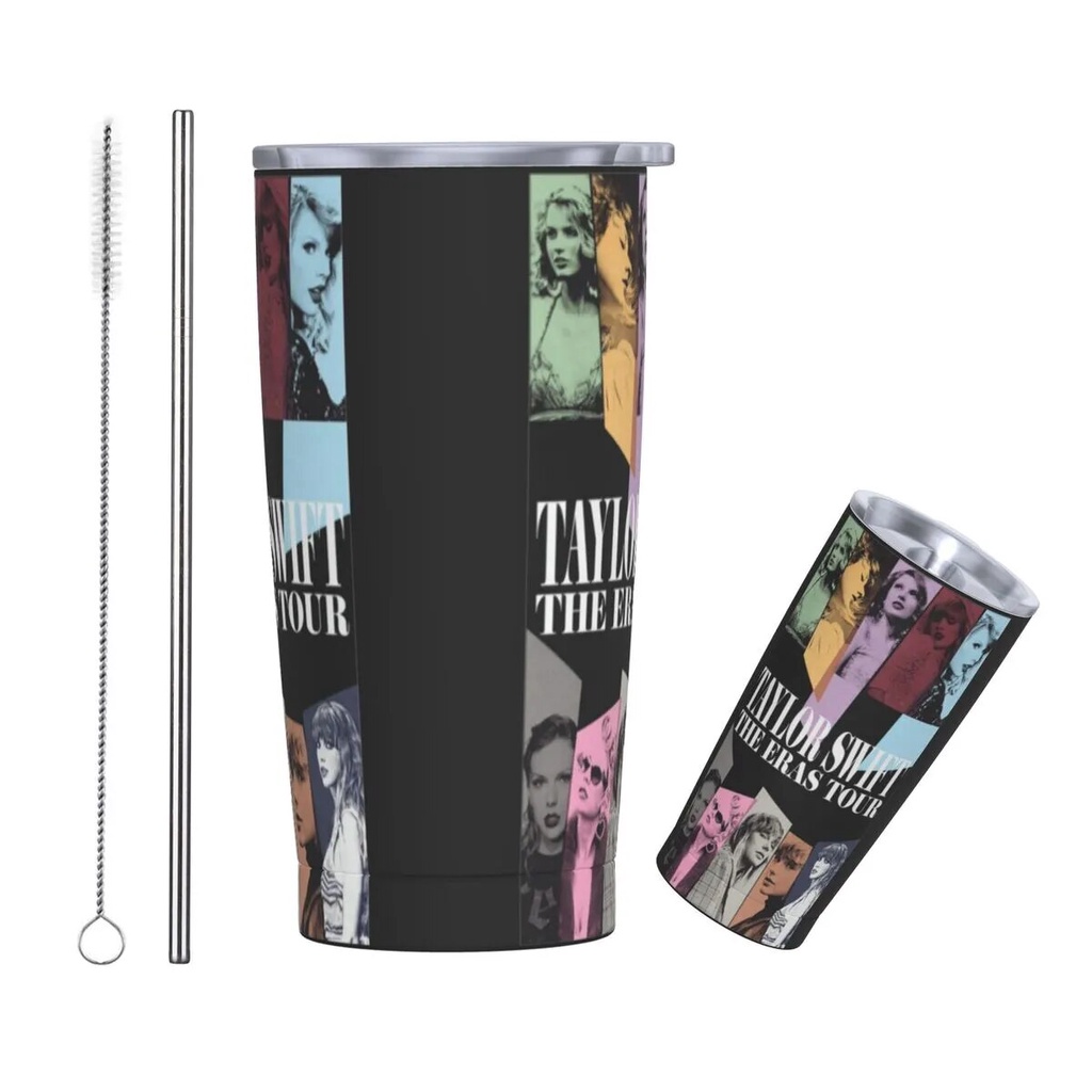 ☚The Eras Tour Taylor Insulated Tumbler with Straws and Lid Midnight ...