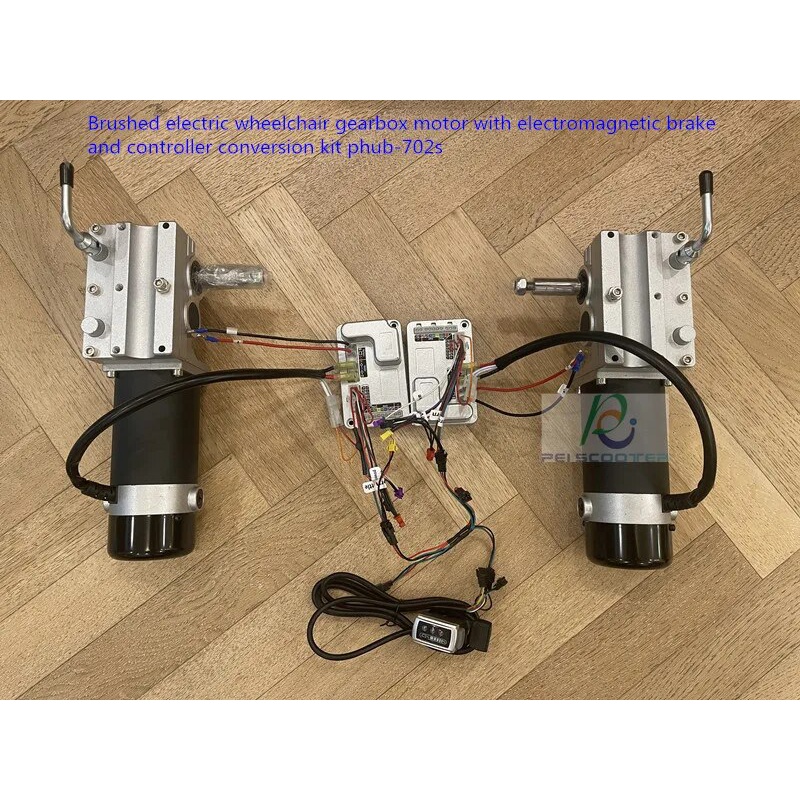 ☮Brushed electric wheelchair gearbox motor with brake