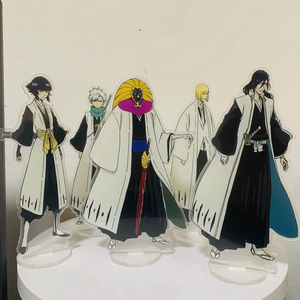 ☛15CM Hot Anime BLEACH Figure Yhwach Acrylic Stands Kurosaki Ichigo