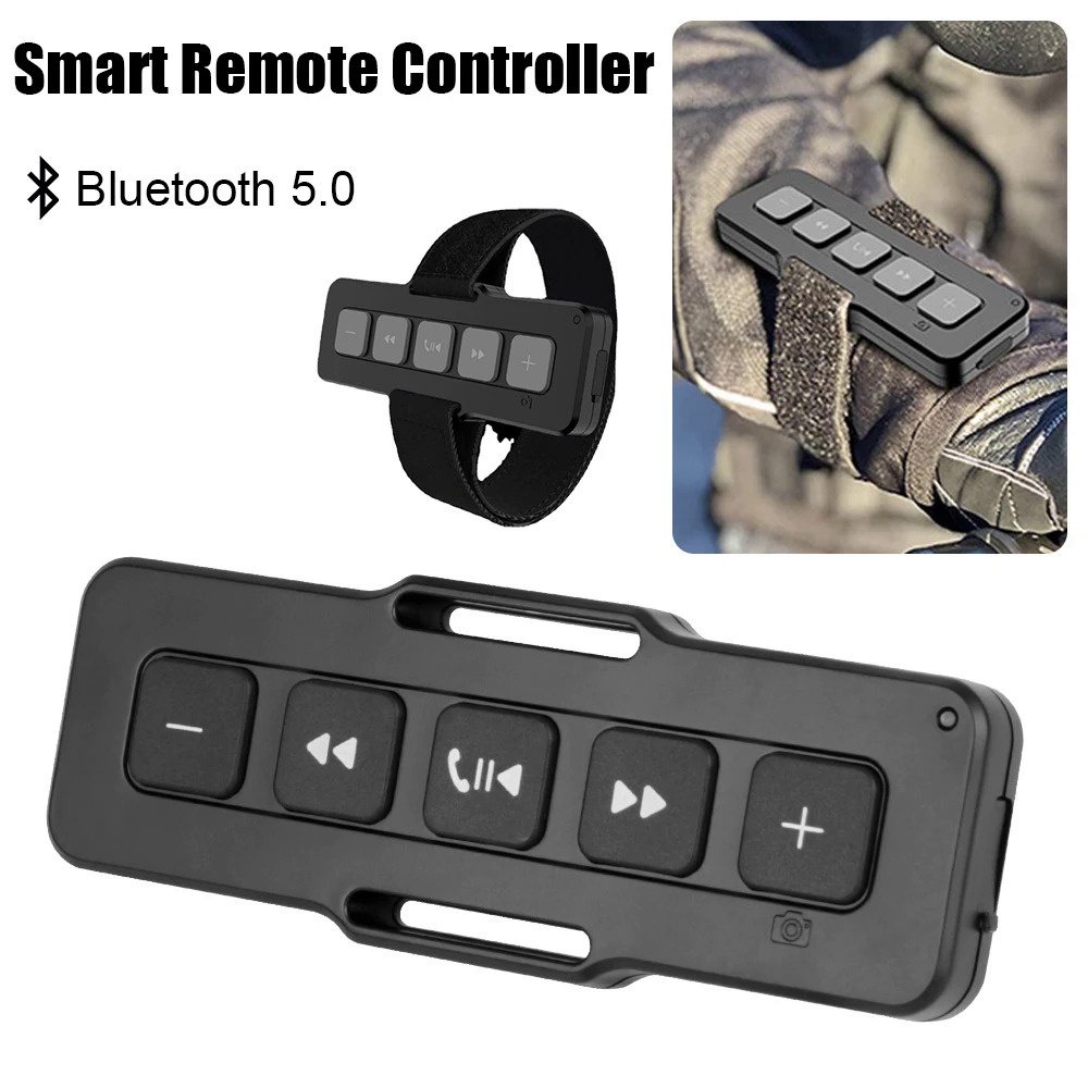 Waterproof Bluetooth Buttons Car Steering Wheel Switch Motorcycle ...