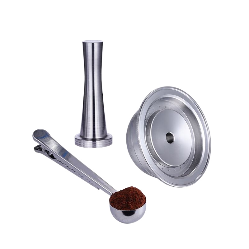 VERTUOLINE stainless steel coffee capsule NESPRESSO powder machine