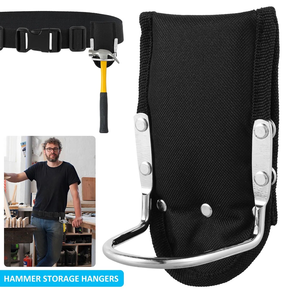 Hammer Belt Holder Heavy Duty Canvas Hammer Hanger Quick Clip Hammer