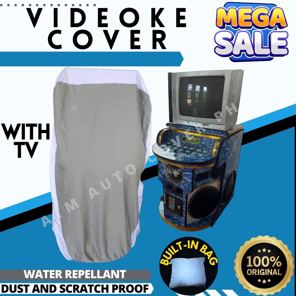 VIDEOKE COVER ONLY WITH TV SIZE WATER REPELLANT SCRATCH AND DUST PROOF ...