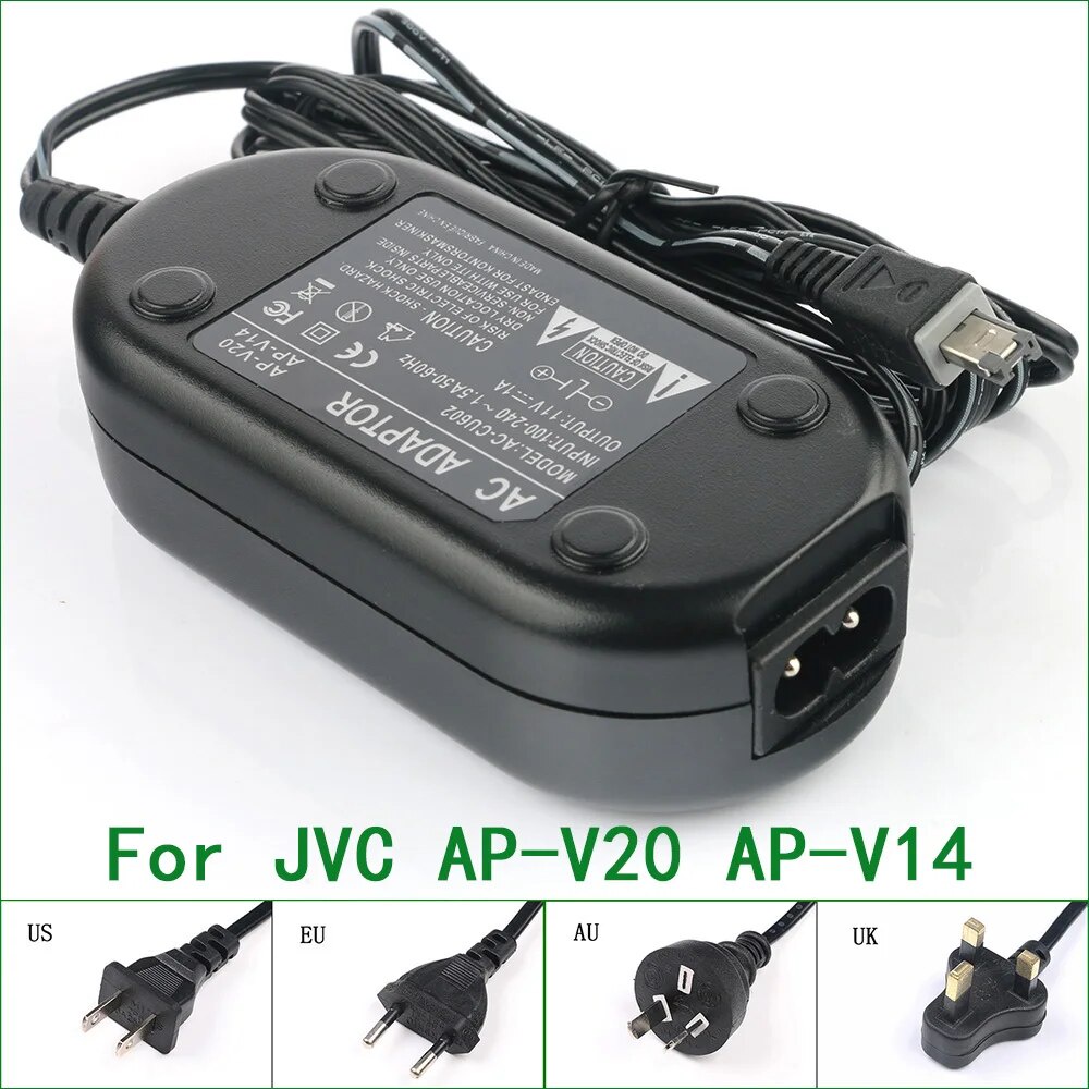 AC Power Adapter / Charger For JVC APV14U APV15U APV16U APV17 AP