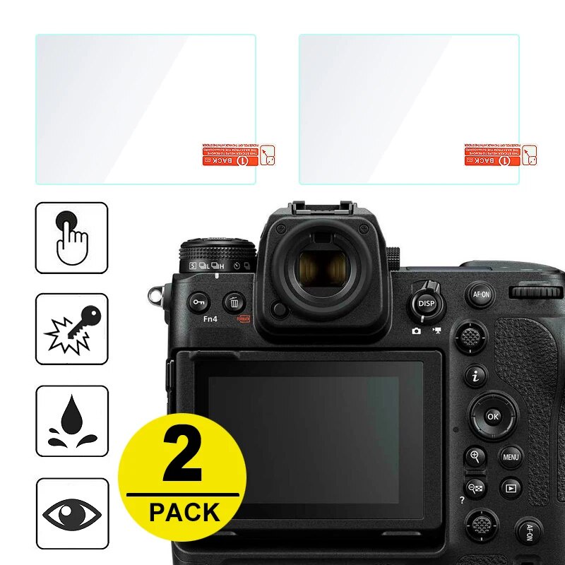☄2x Tempered Glass Screen Protector for Nikon Z9 Z30 Z8 ZF Mirrorless