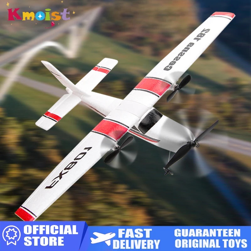 085 FX801 Airplane Cessna 182 DIY RC Plane 2.4GHz 2CH EPP Craft ...