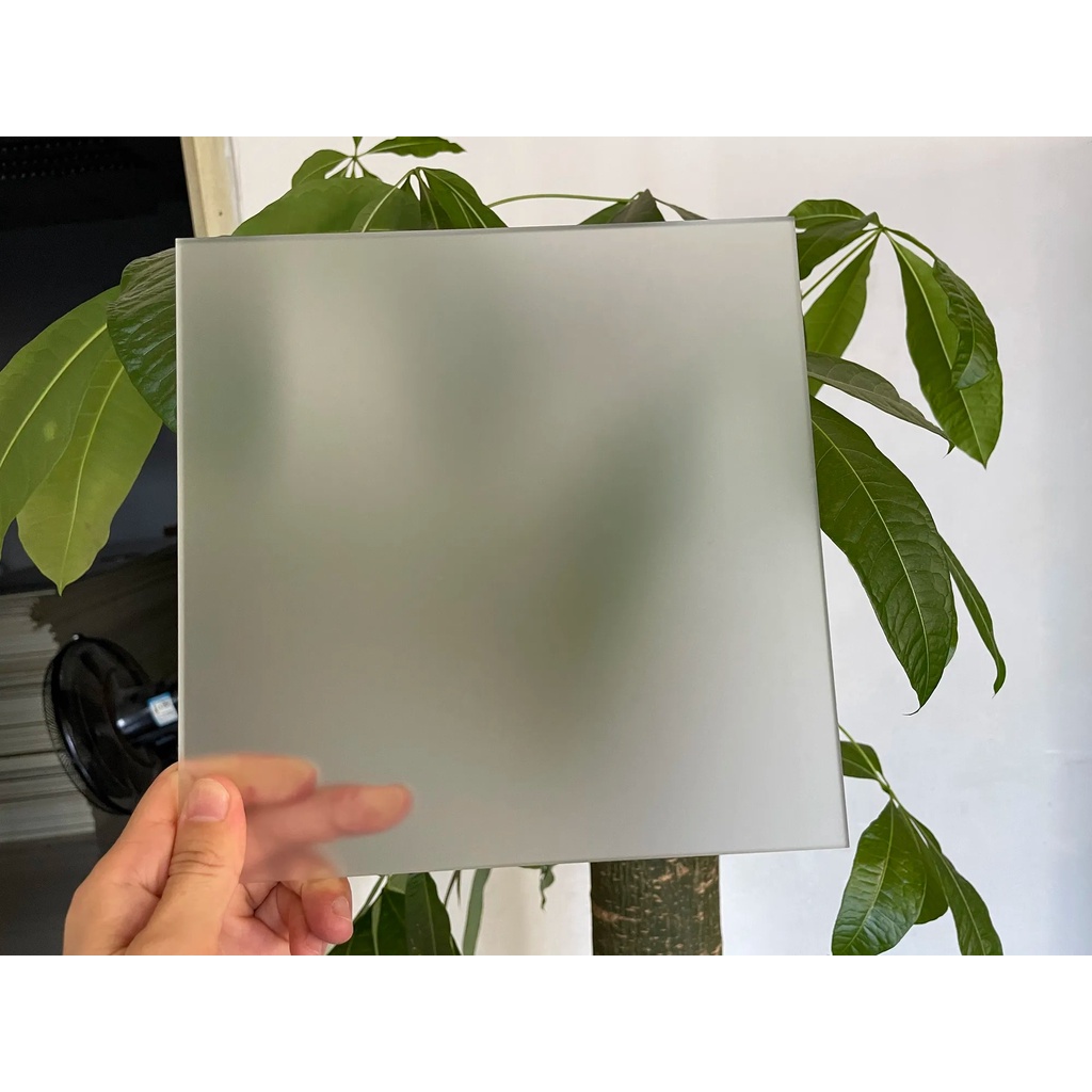 DoubleSides Matt Translucent Acrylic Sheet Frosted Cast Plexiglass Plastic Board For Advertisi