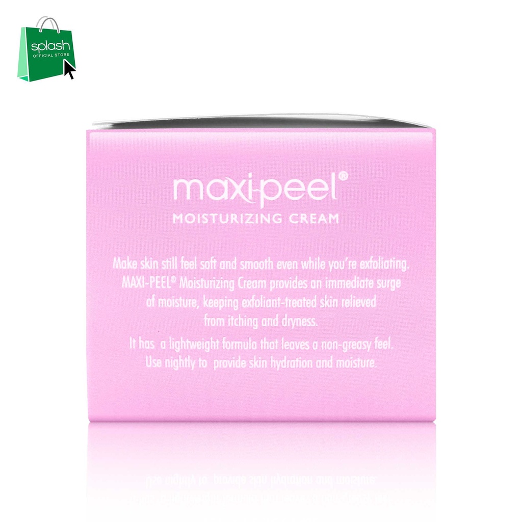 MaxiPeel Moisturizing Face Cream NonGreasy Moisturizer 25g Shopee