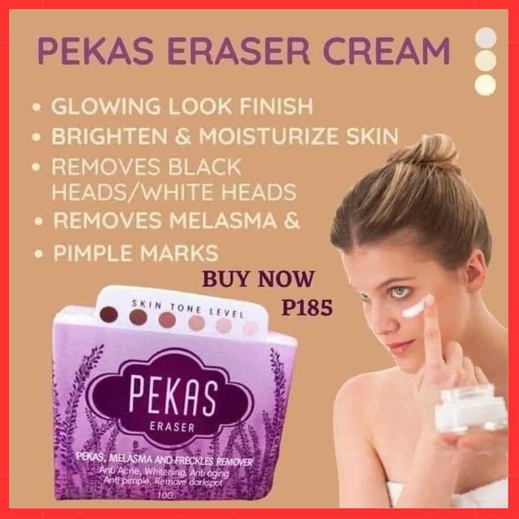 ORIGINAL PEKAS ERASER CREAM 10g by CAPADOSA PEKAS MELASMA & FRECKLES