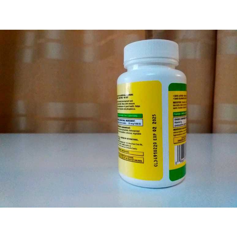 Kirkland Signature Vitamin D3 1000 IU, 360 Tablets Shopee Philippines