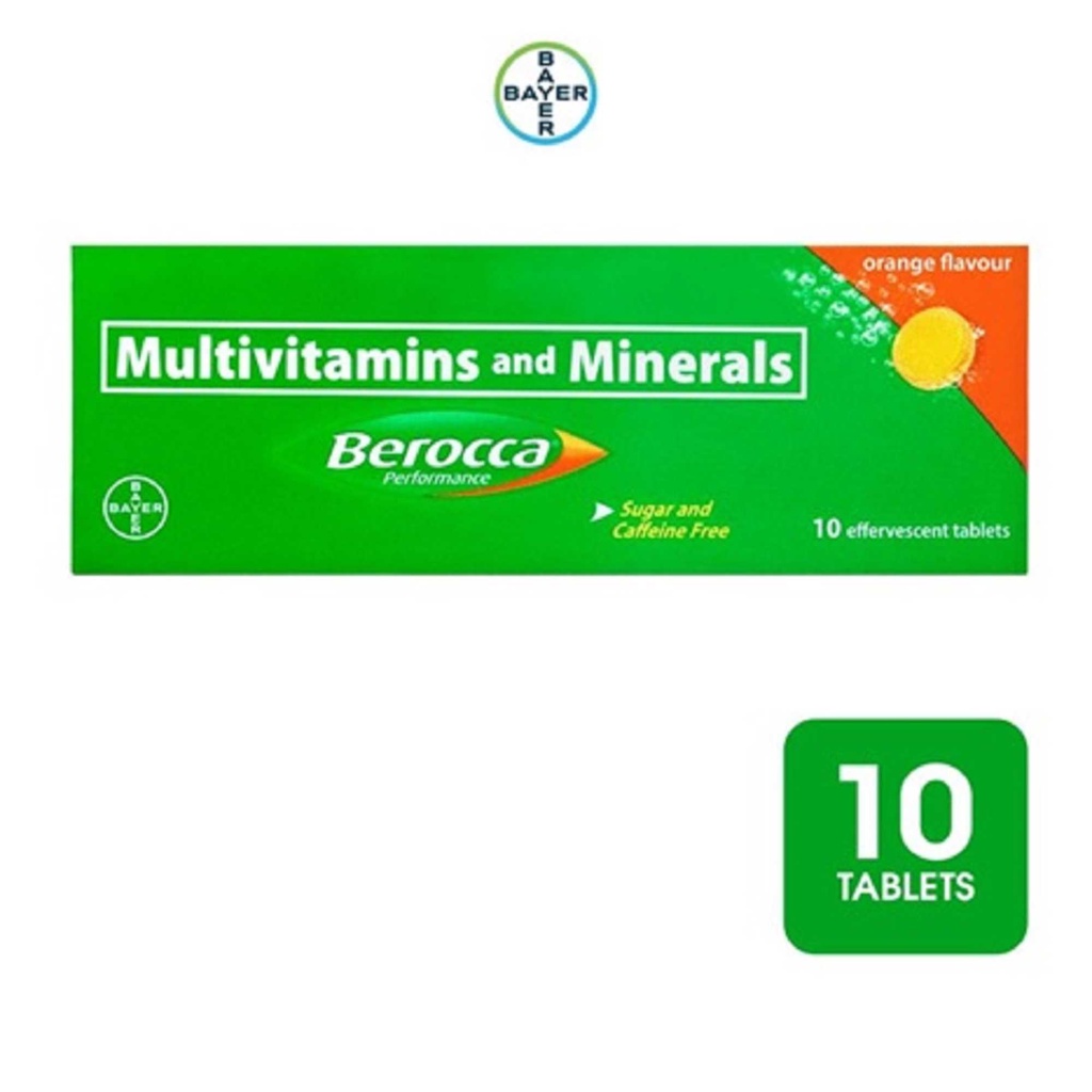 BEROCCA Orange Vitamin + Ascorbic Acid + Calcium + Magnesium