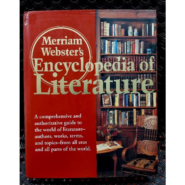 Meriam Webster's Encyclopedia of LITERATURE | Shopee Philippines