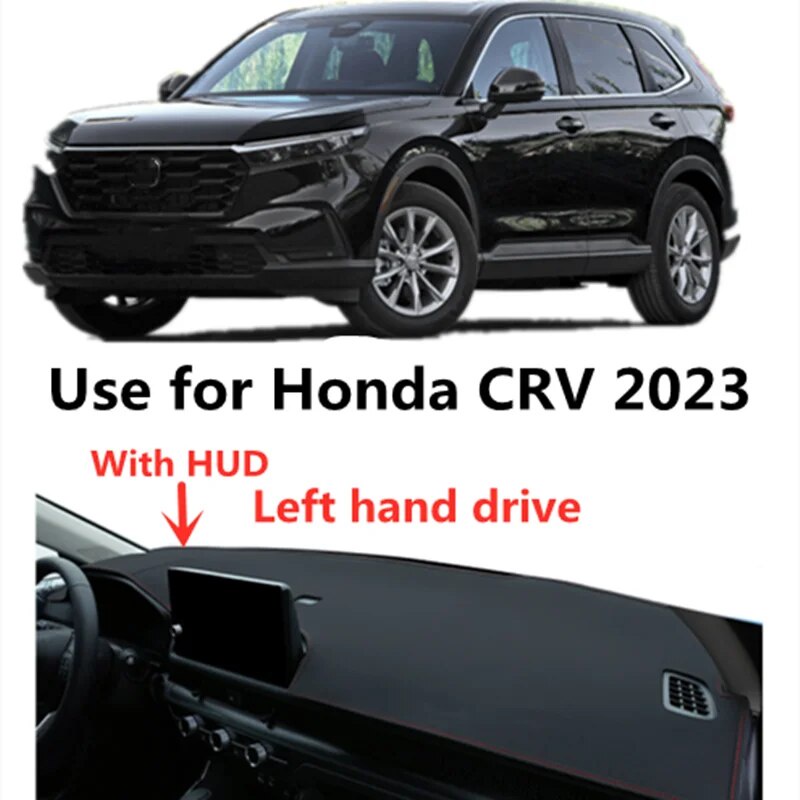 For Honda CR-V CRV 2012-2016 RHD Leather Car Dashboard Cover Dash