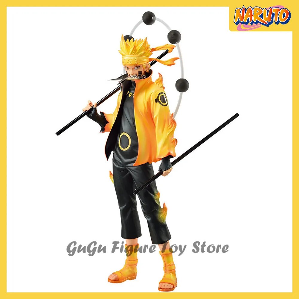 Figurine Uzumaki Naruto (Sage Mode) 23 Cm, PVC, Naruto Shippuden, Neuve